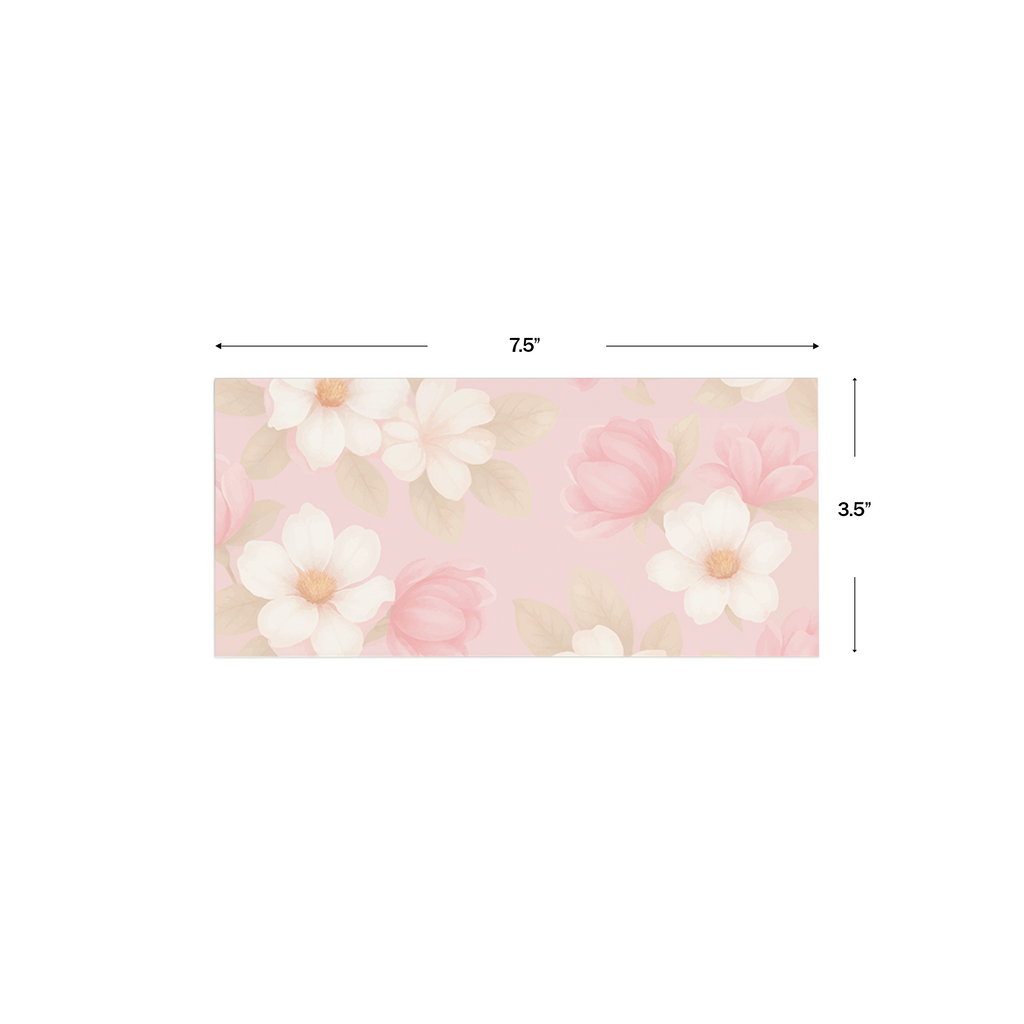 Shades Of Pink Floral Money Envelopes (Set of 16)