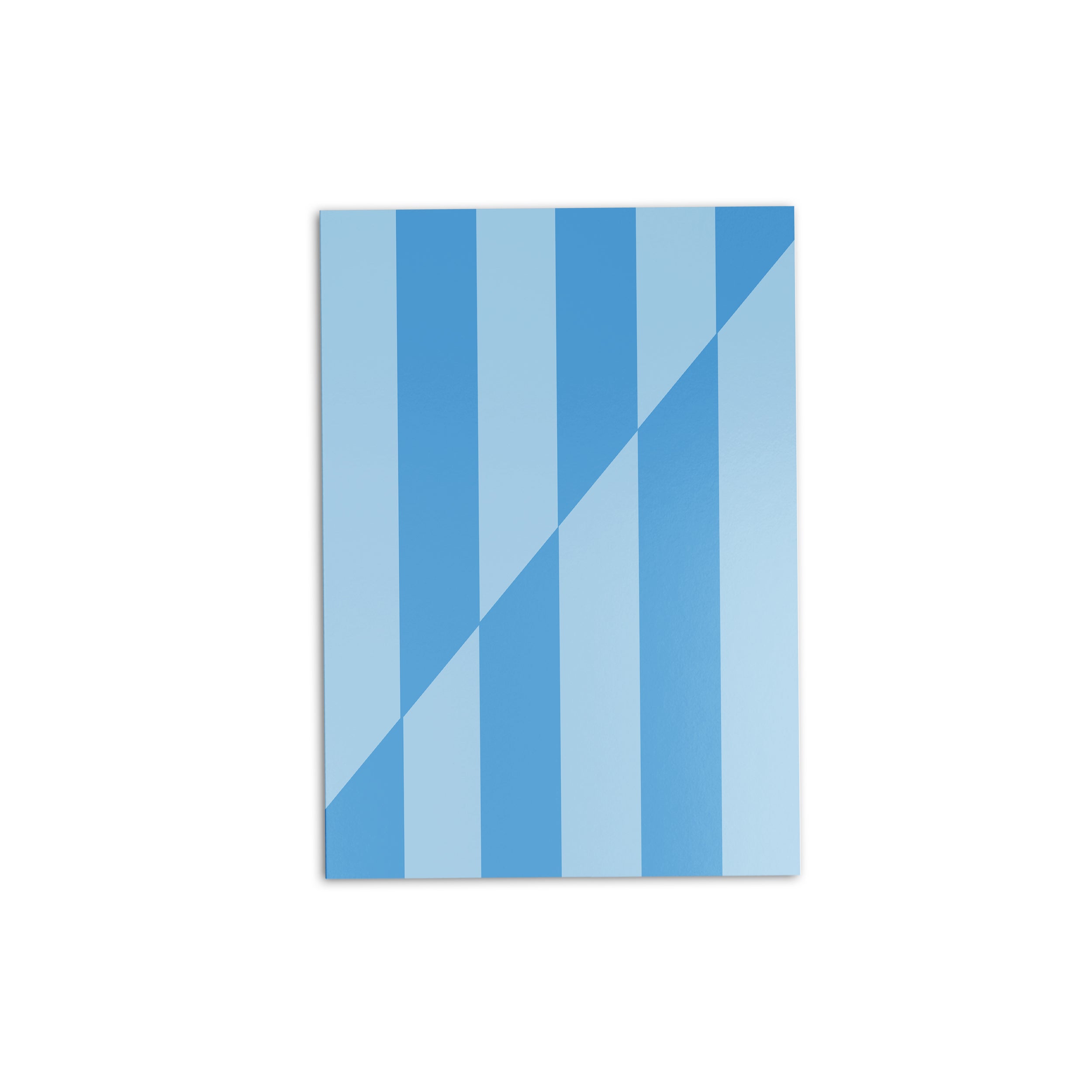 Shades Of Blue Slashed Paper Folder