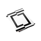 Black & White Lined Paper Folder