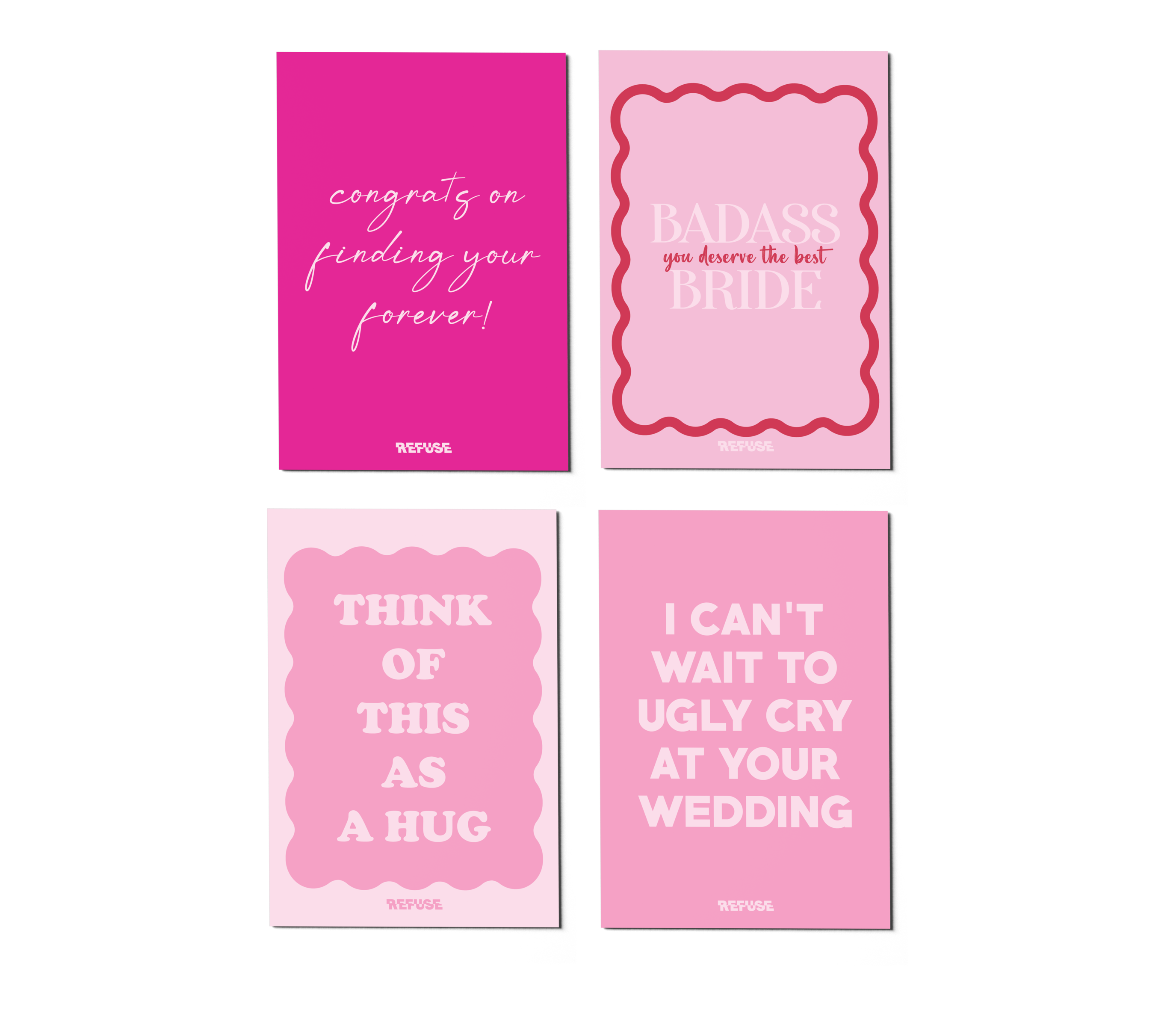 I cant wait to ugly cry at your wedding greeting card