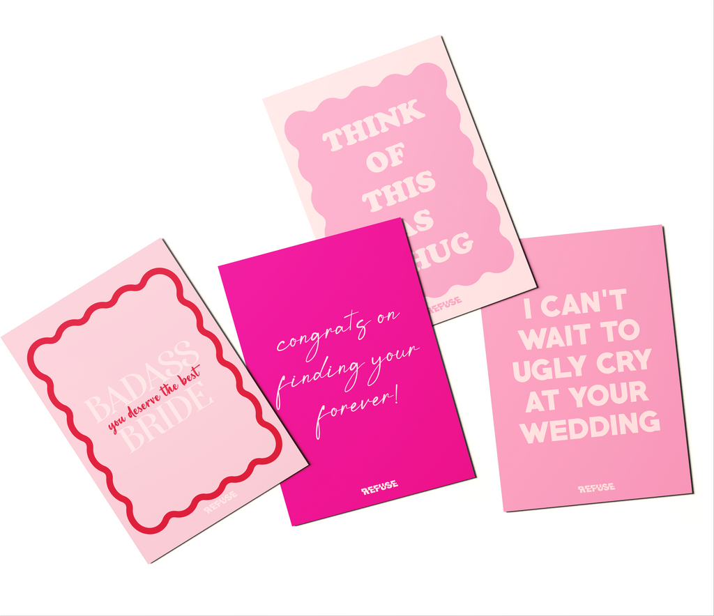 Badass Bride, you deserve the best greeting card