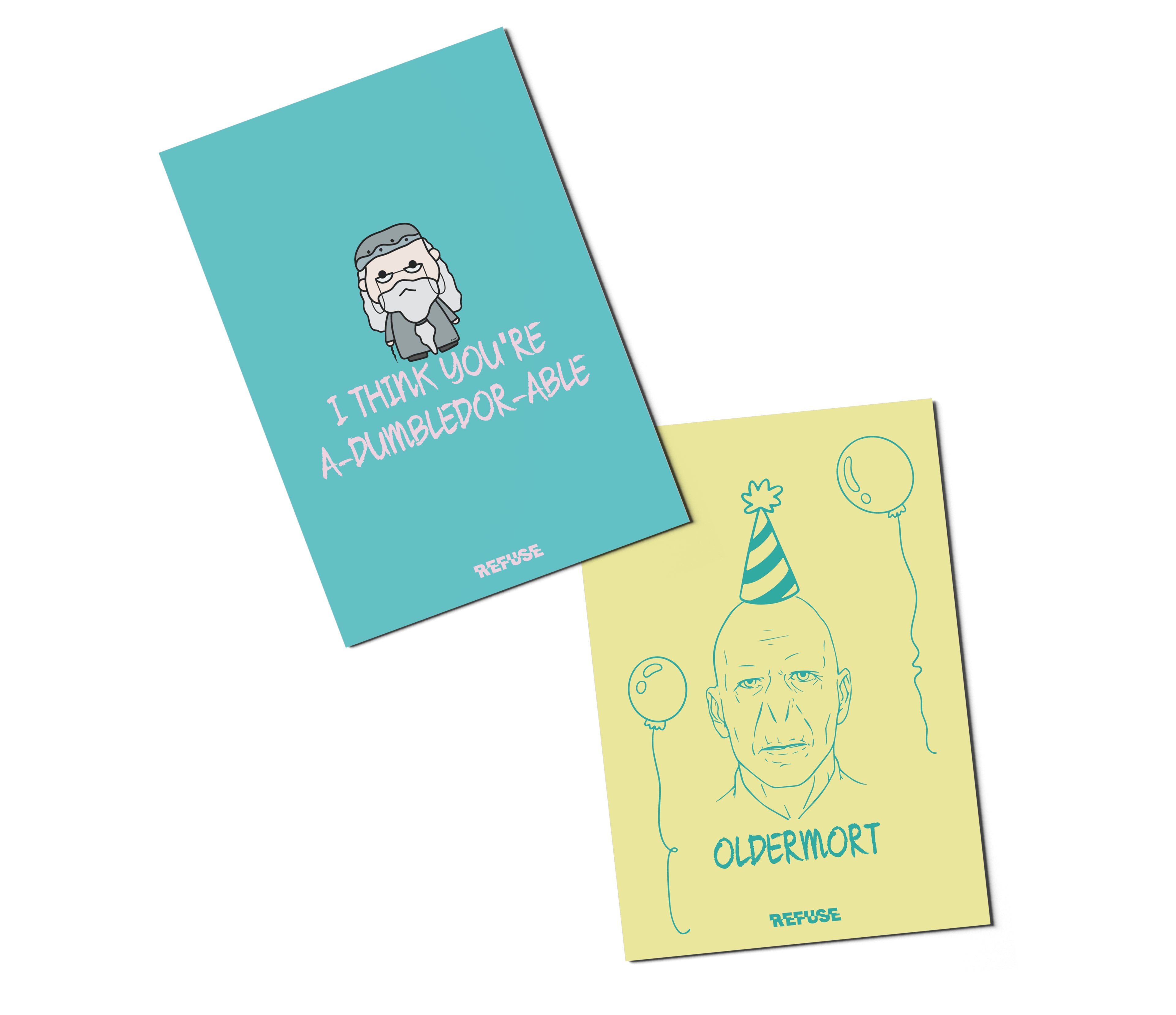 I Think You're A-dumbledor-able Greeting Card