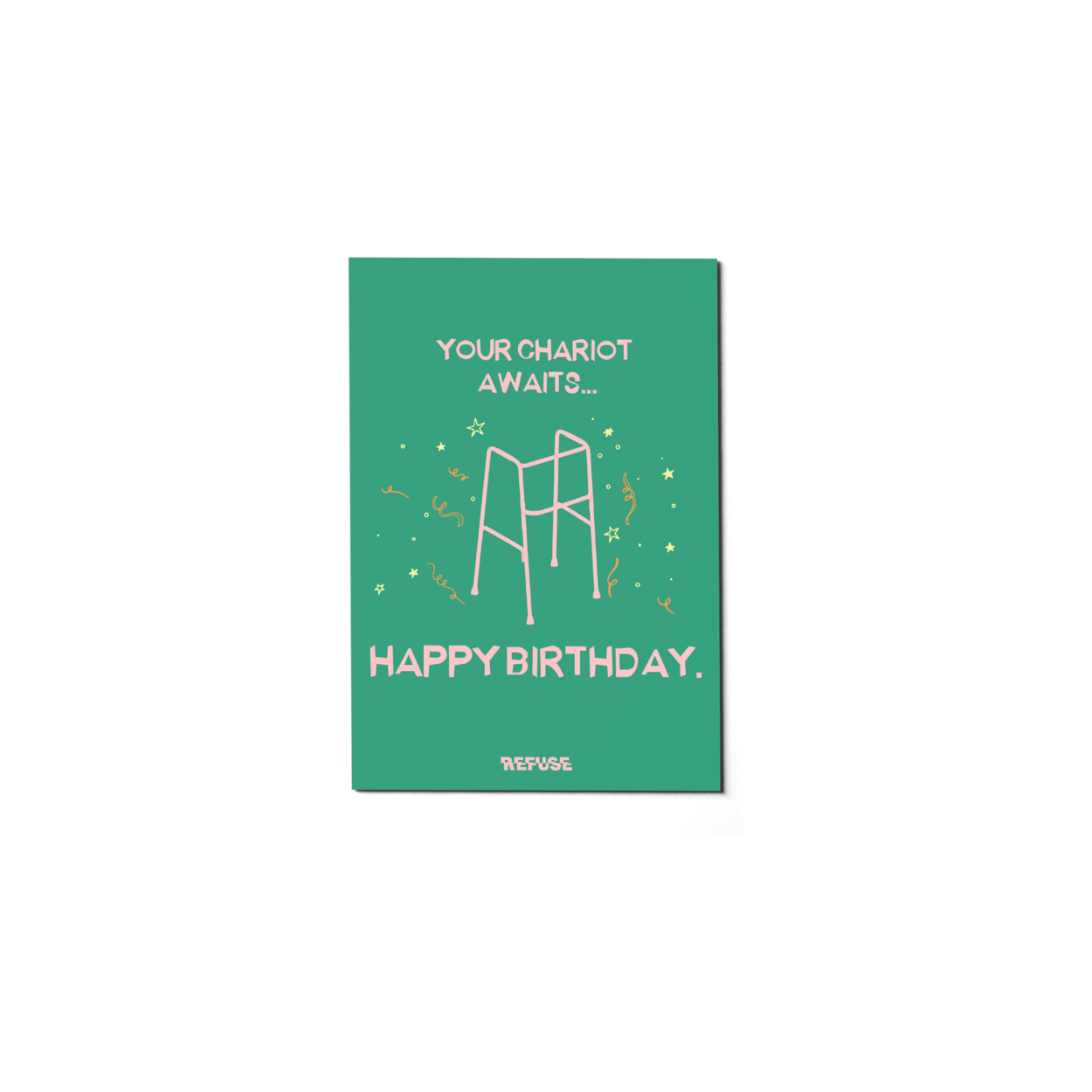 Your Chariot Awaits Greeting Card