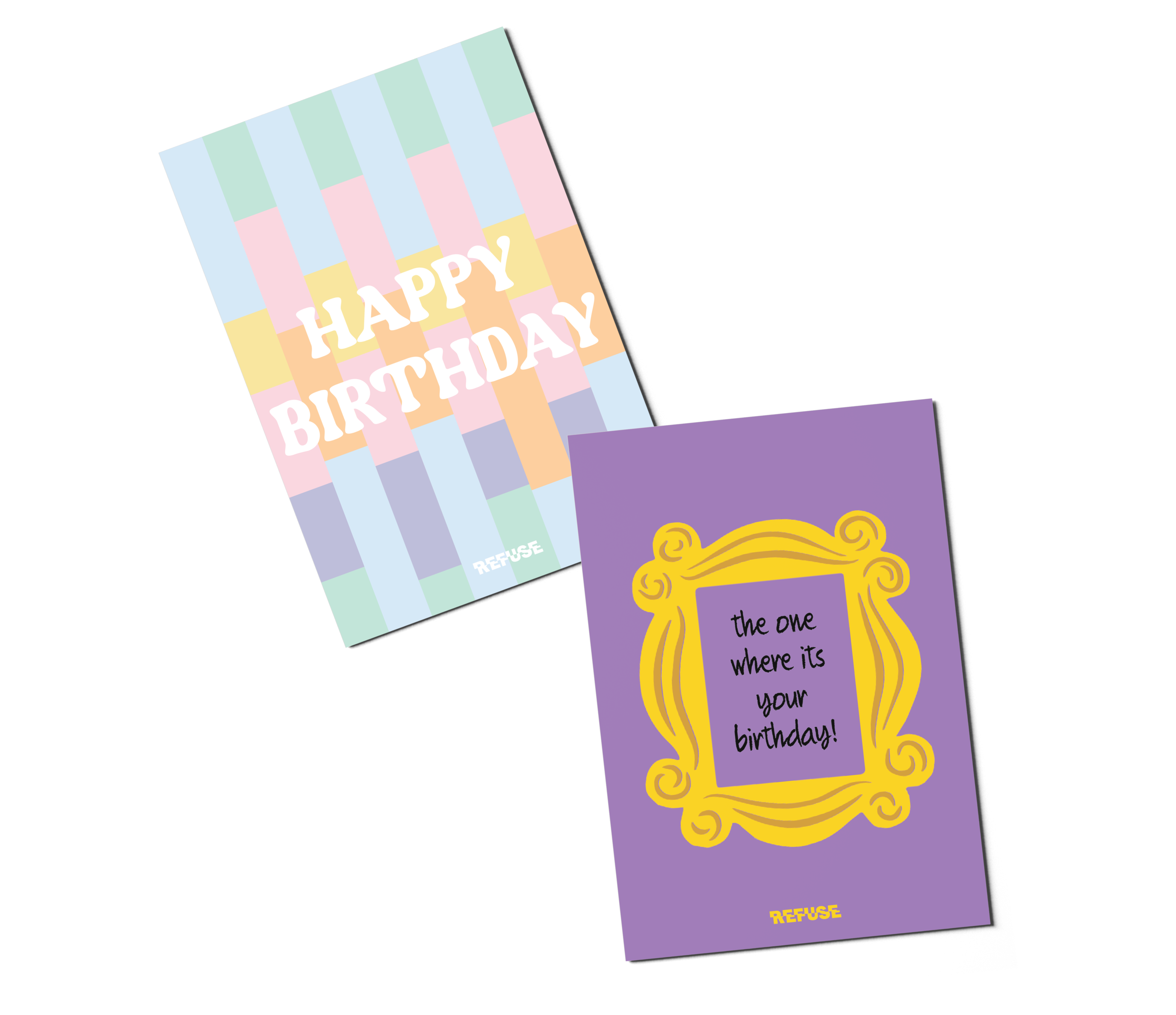 The One Where Its Your Birthday Greeting Card