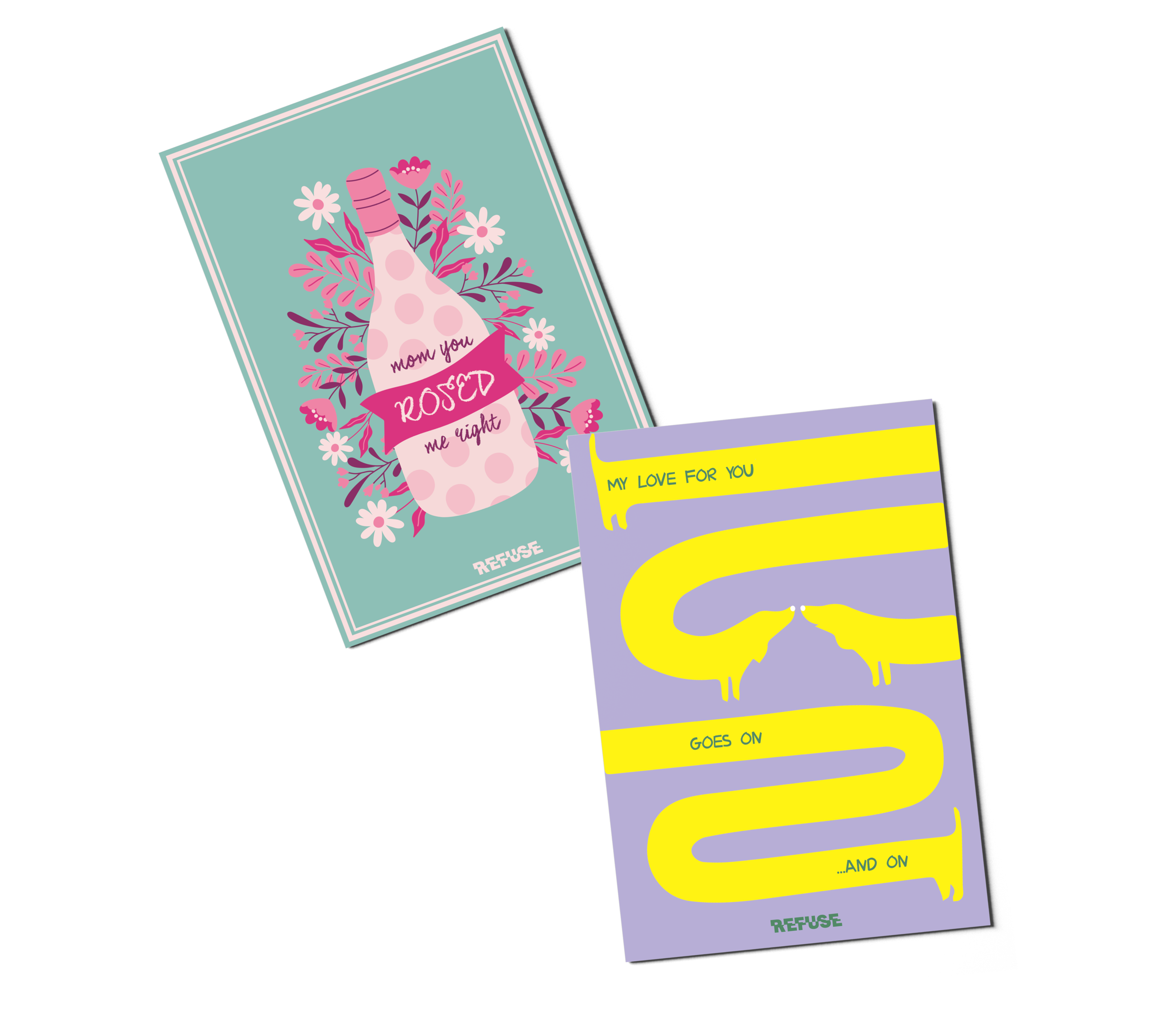 Mom You Rosed Me Right Greeting Card