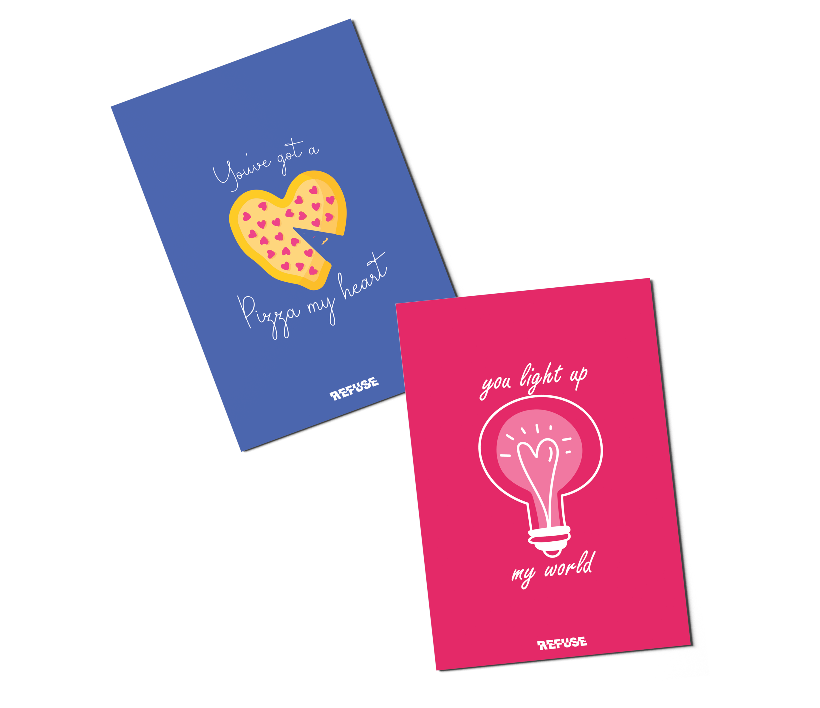 You've Got A Pizza My Heart Greeting Card