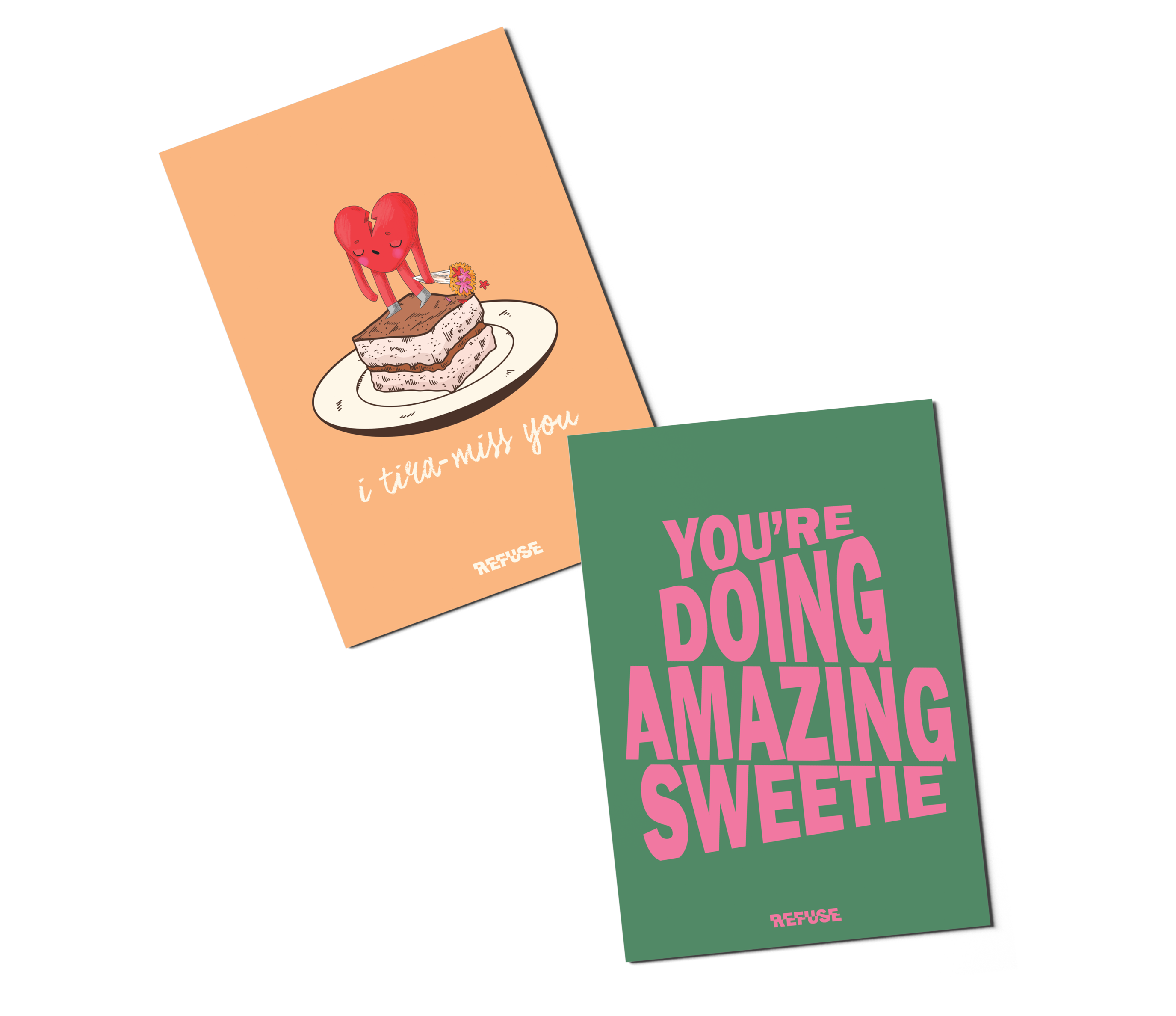 I Tira-Miss You Greeting Card