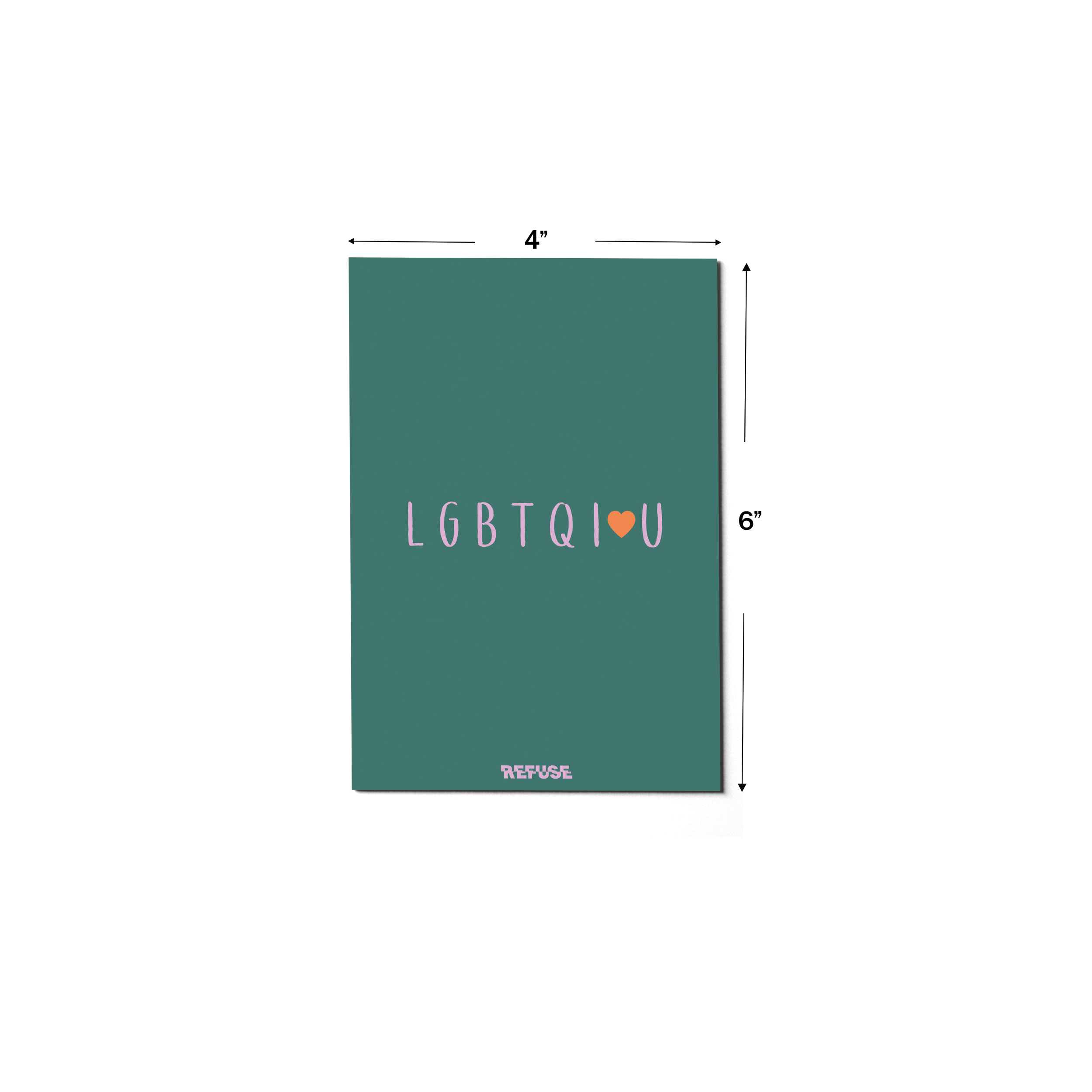 LGBTQ I Love You Greeting Card