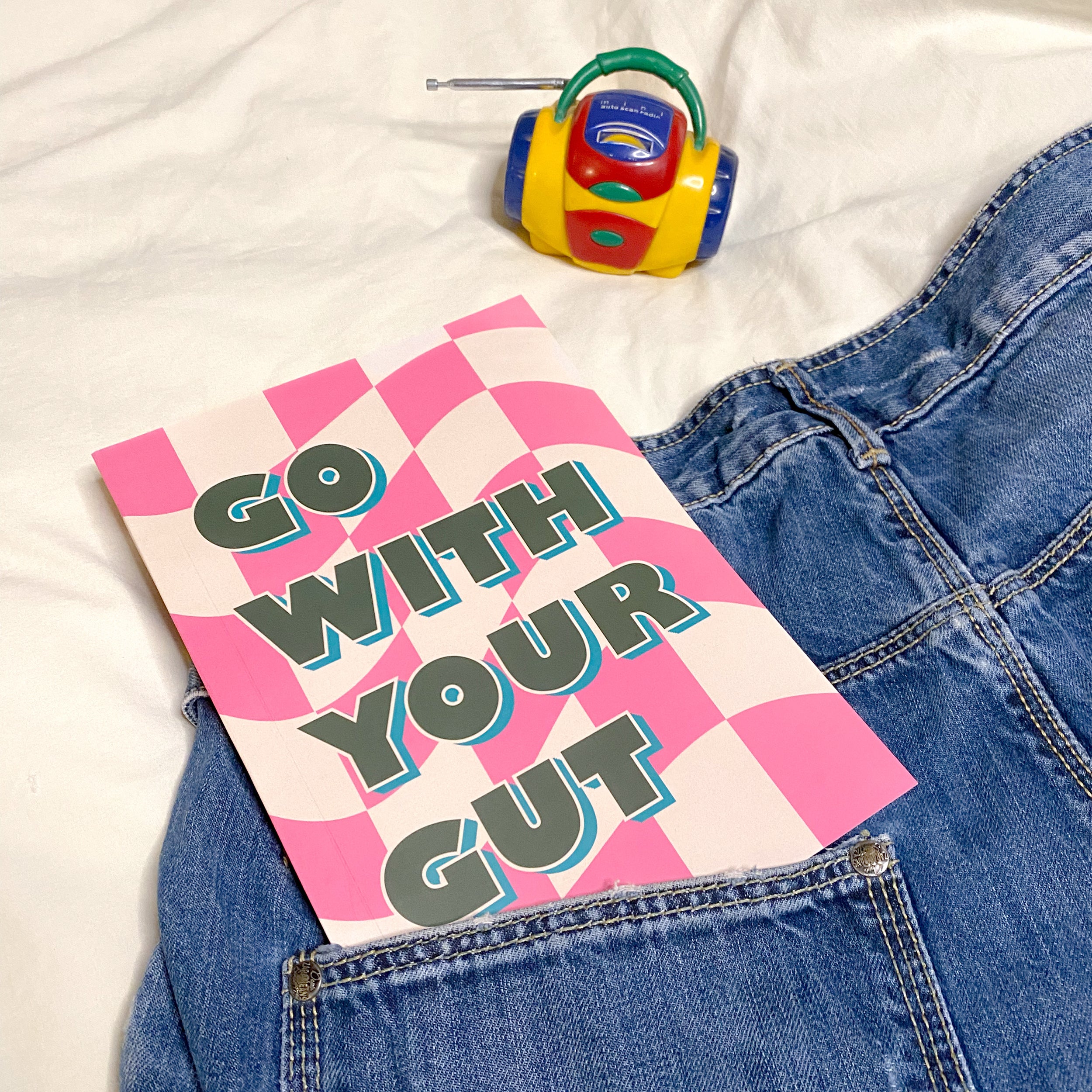 Go With Your Gut Notebook