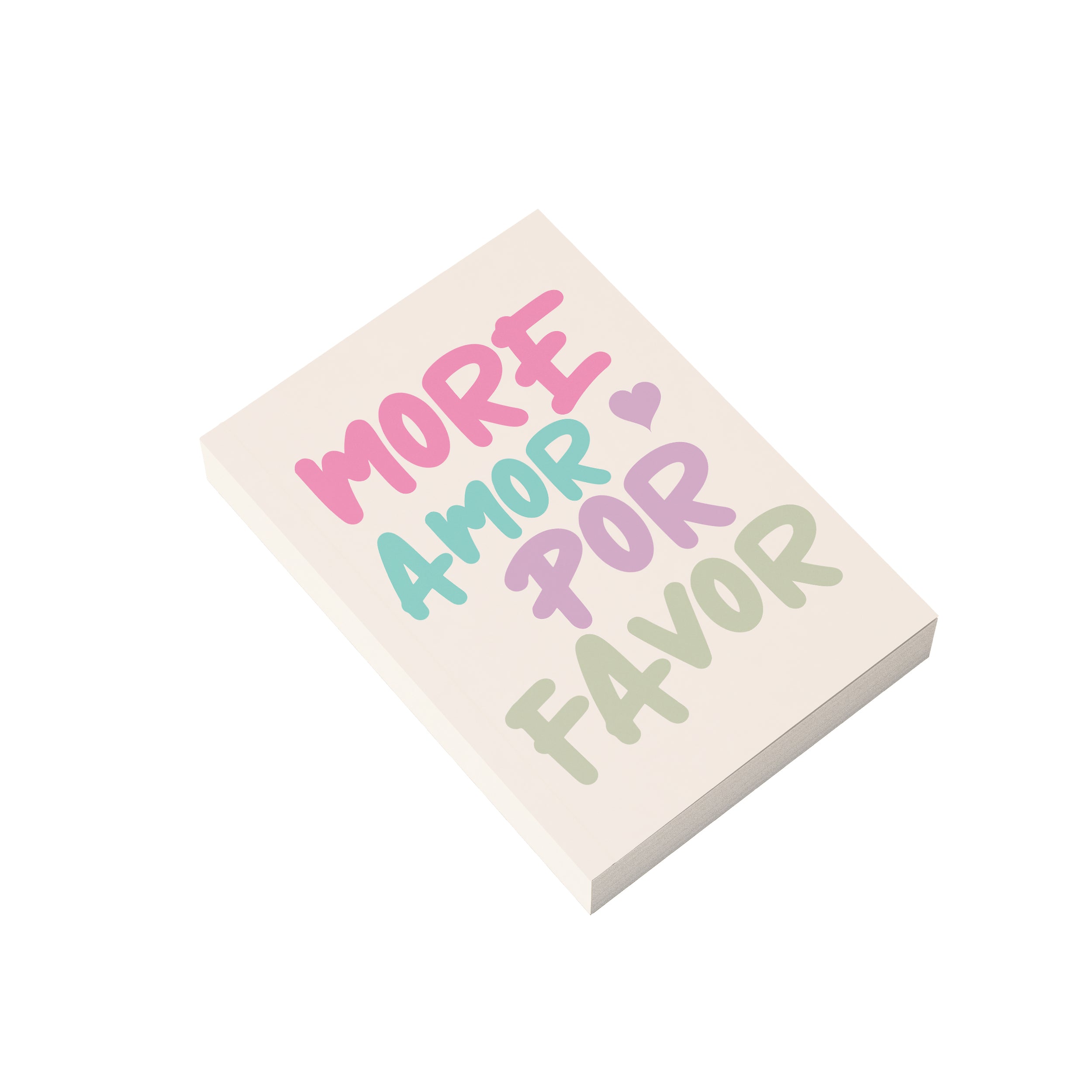 More Amor Por Favor Notebook