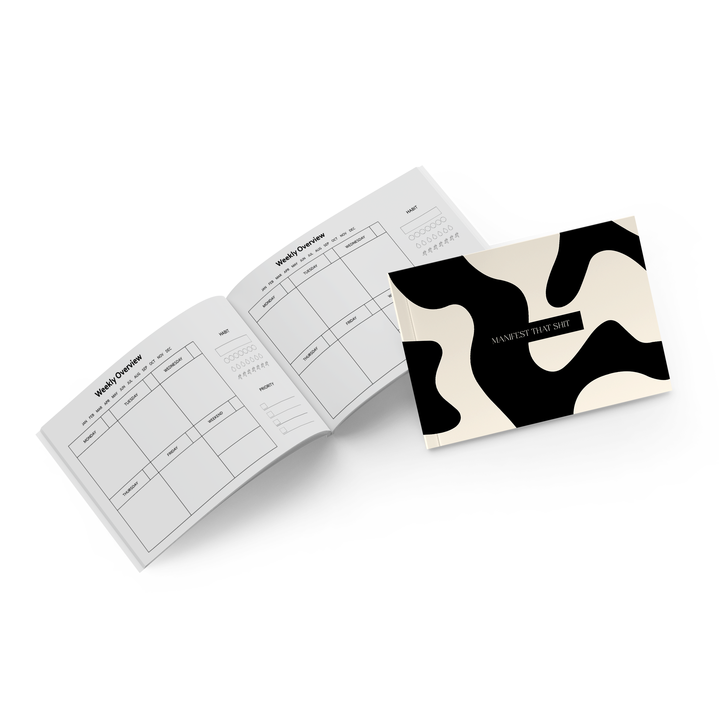 Undated & Unbothered: Weekly Planner