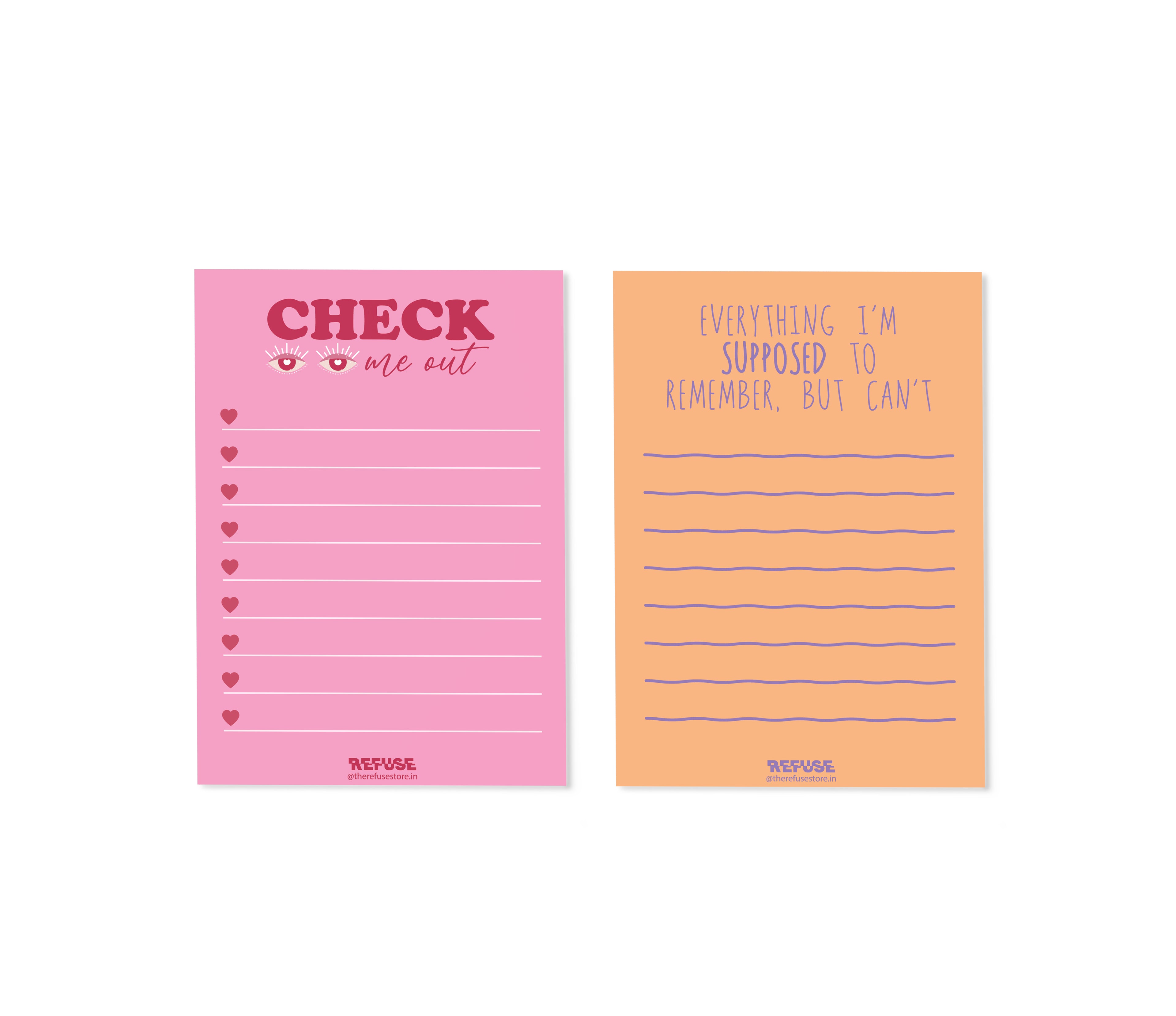 Sorted… Kinda Set Of 2 Notepads