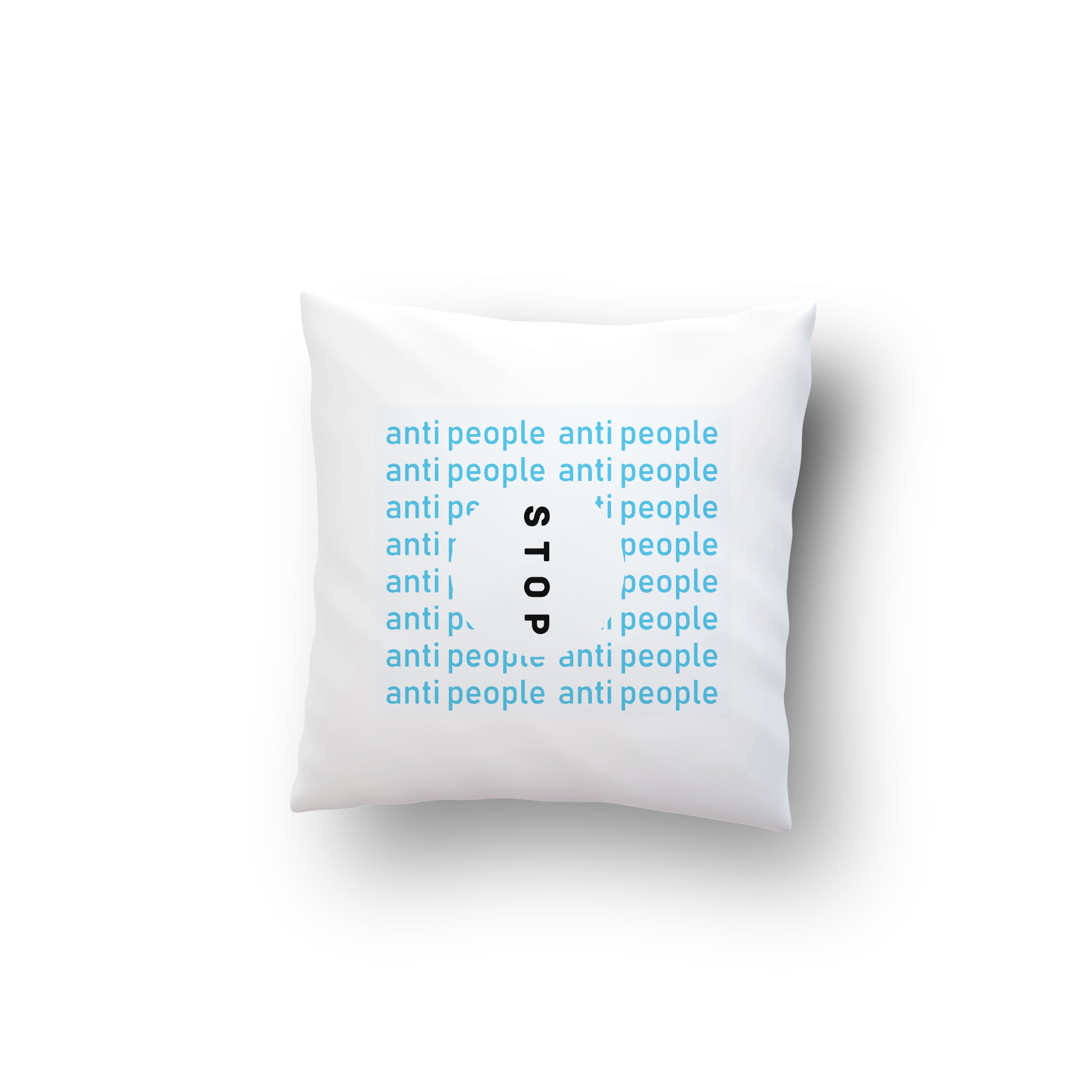 Anti People Cushion Cover