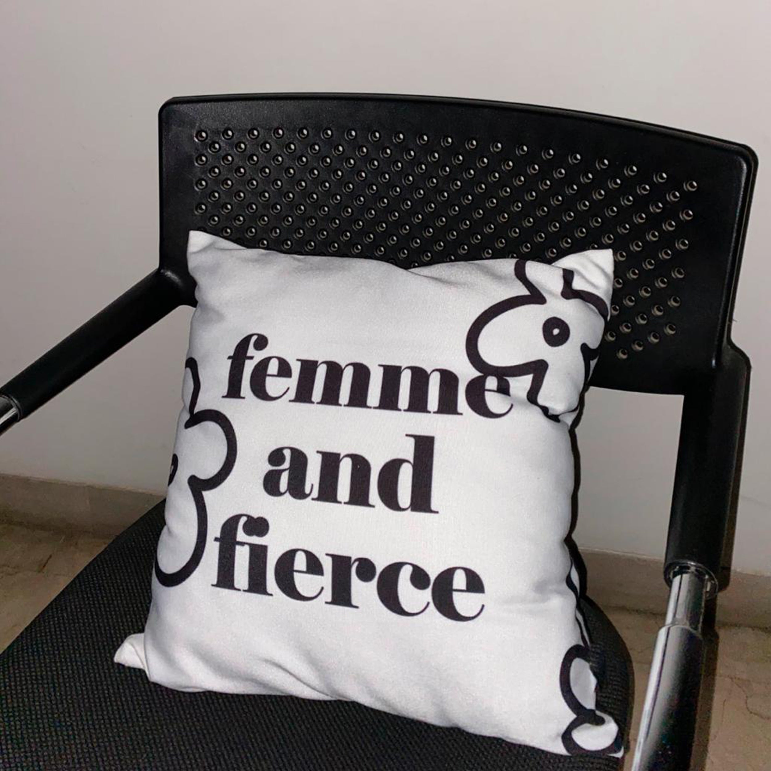 Femme And Fierce Cushion Cover