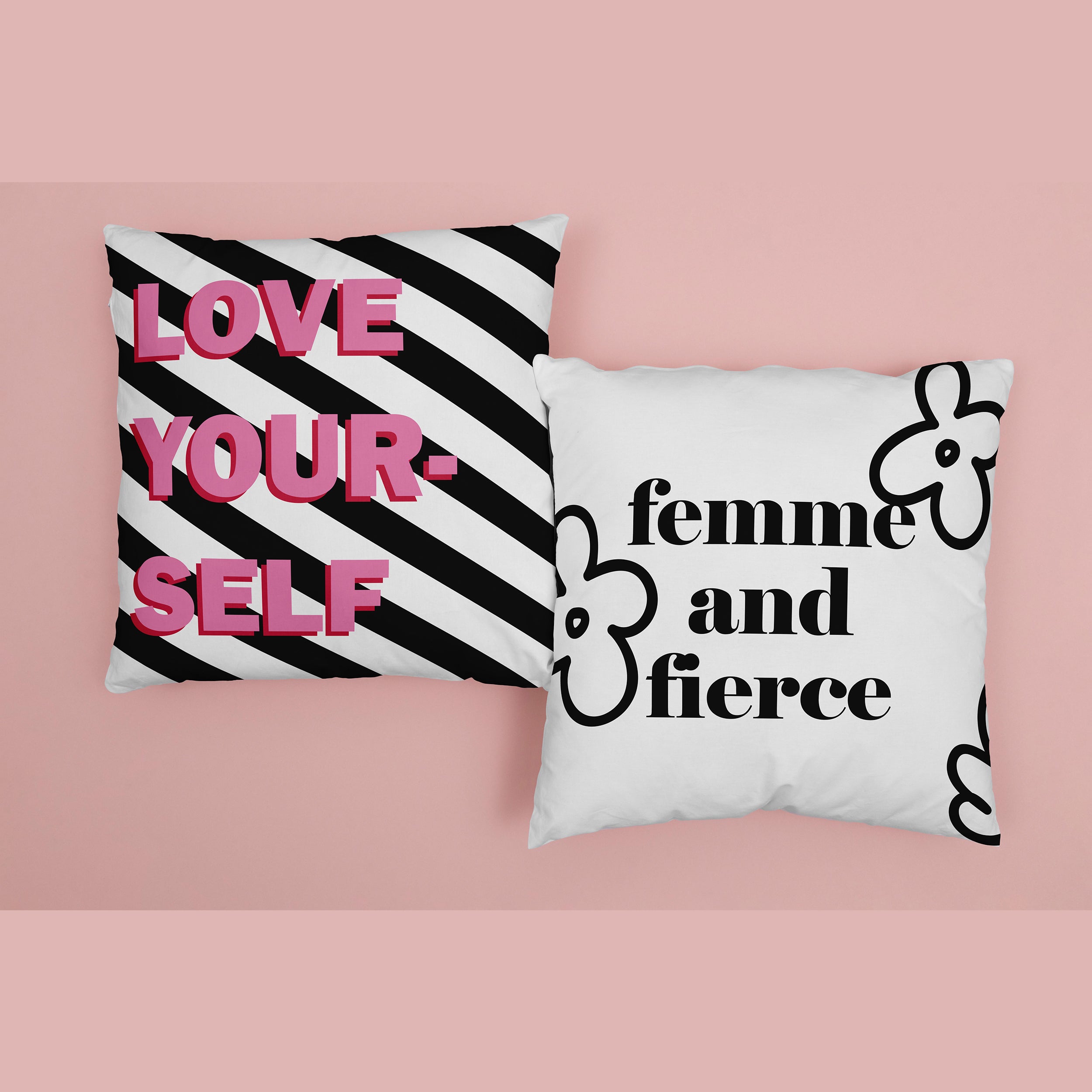 Femme And Fierce Cushion Cover