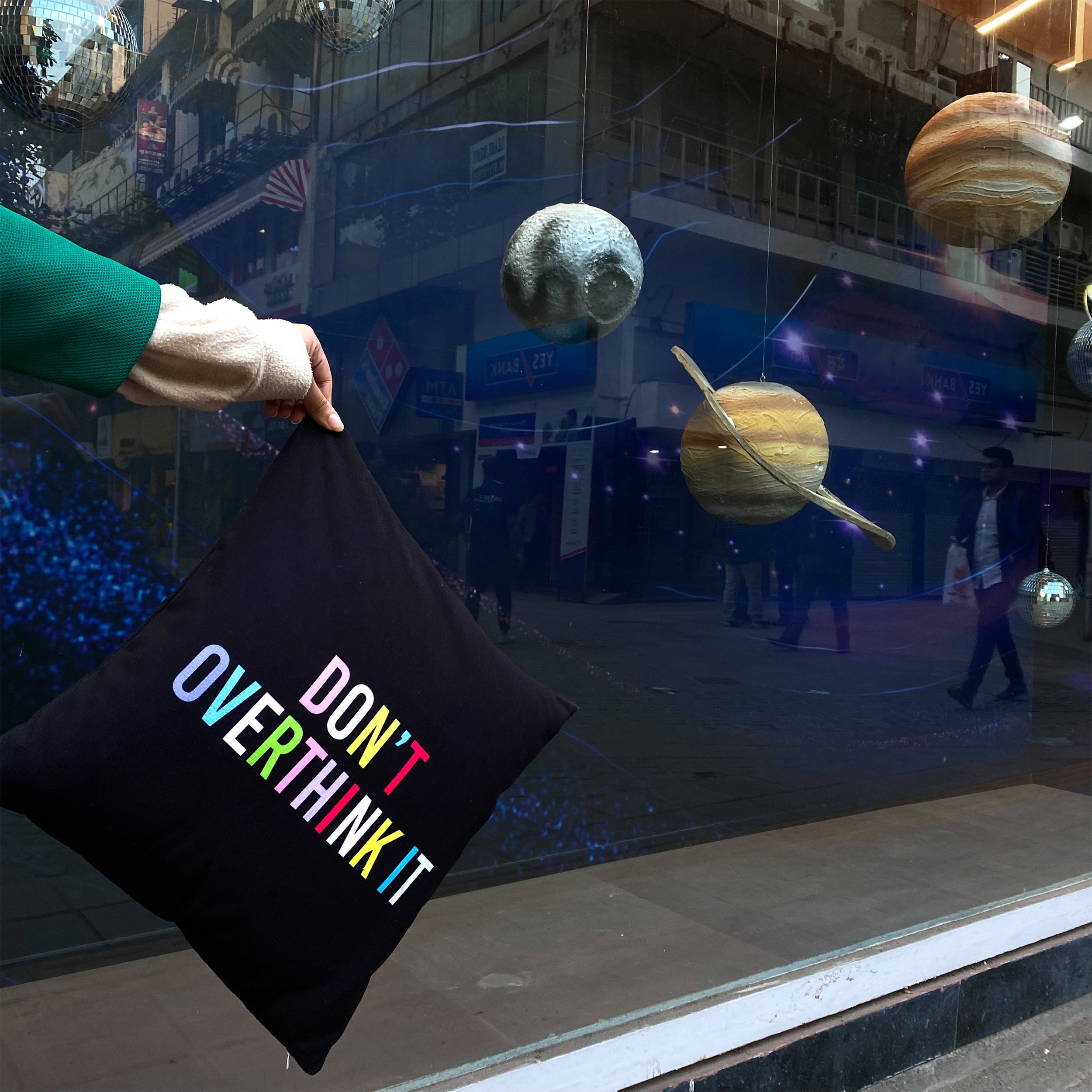 Don't Overthink It Cushion Cover