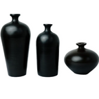 Burnished Auroral Vase Set