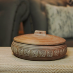 Meander Motif Terracotta Case