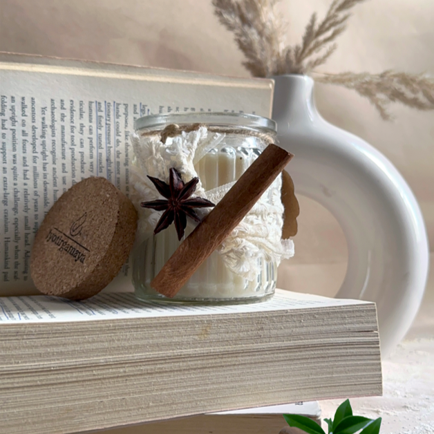 Apple Cinnamon Pie Scented Candle