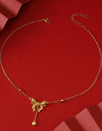 Bow & Heart Necklace