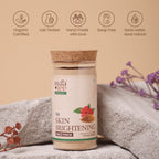 I'm Maatee Organic Skin Brightening Powder Face Pack
Shining & Glowing Radiance Boost with Hibiscus + Fenugreek