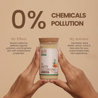 I'm Maatee Organic Skin Glowing Face Wash Powder 
Radiant Shine & Shield Pollution with Wild Turmeric + Neem