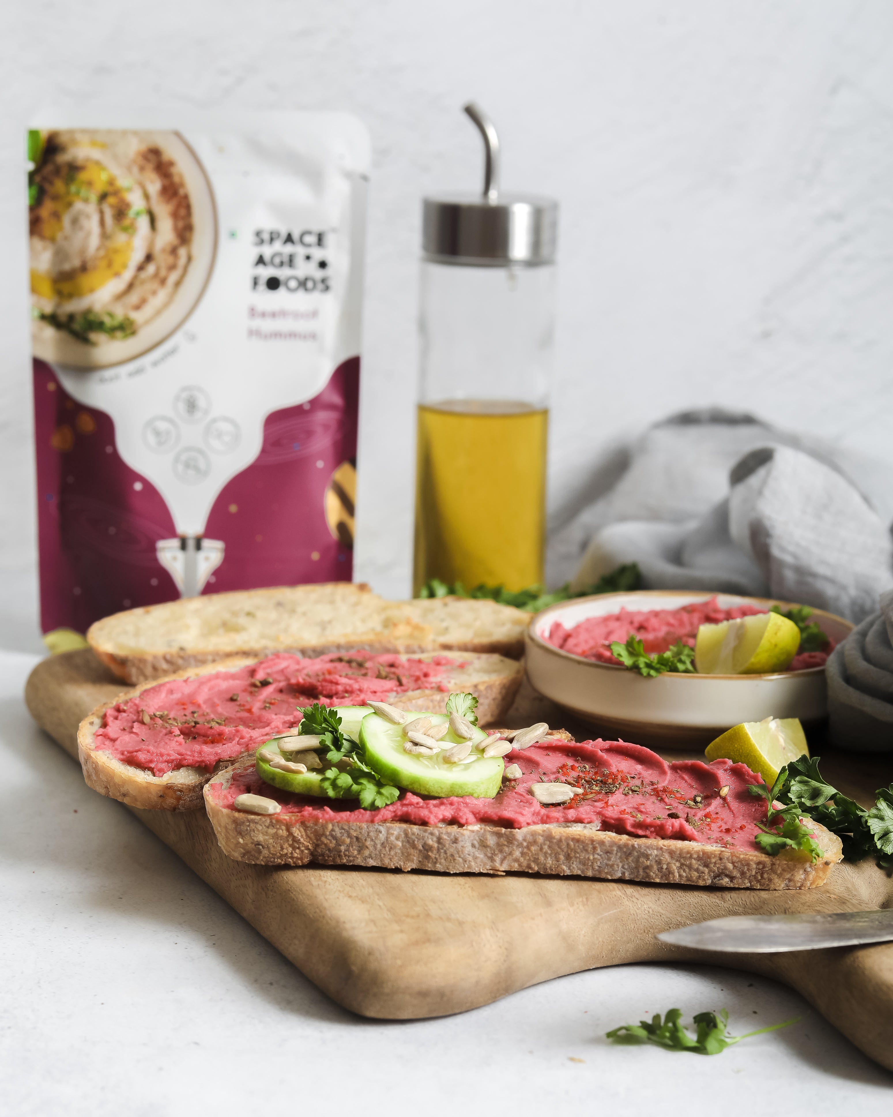 Space Age Foods Beetroot Hummus