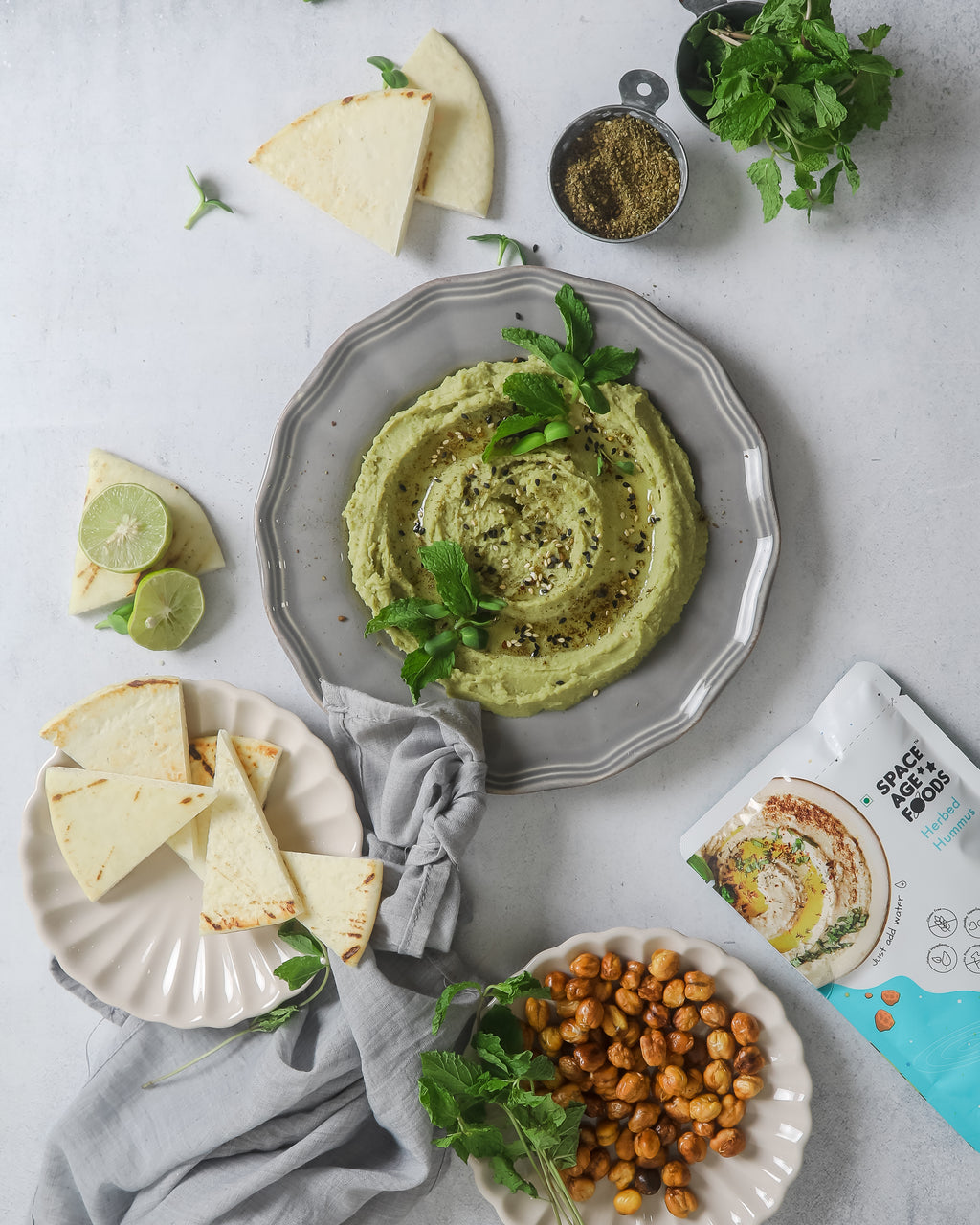 Space Age Foods Herbed Hummus