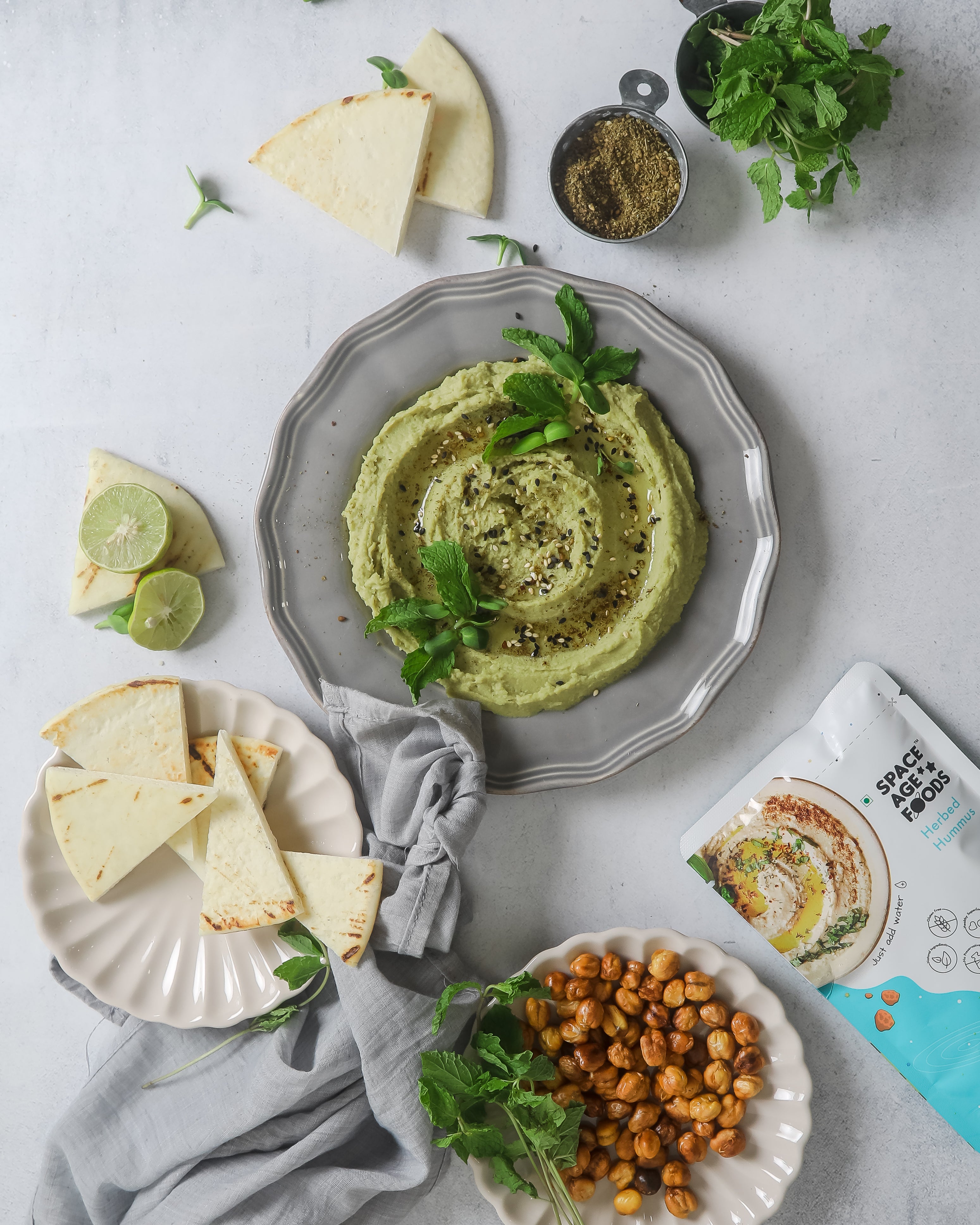 Space Age Foods Herbed Hummus