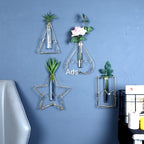 Amaya Decors Test Tube Wall Table Planter Set of 4