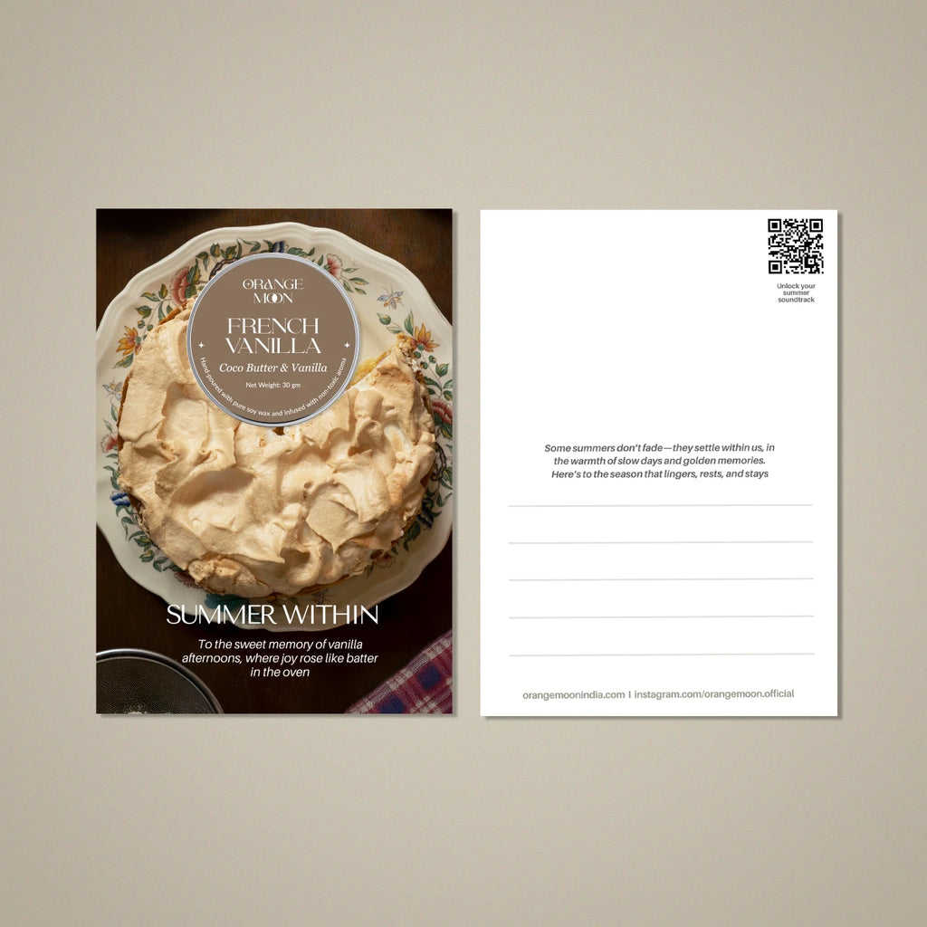 Scent of Summer – Postcards with Tin Candle