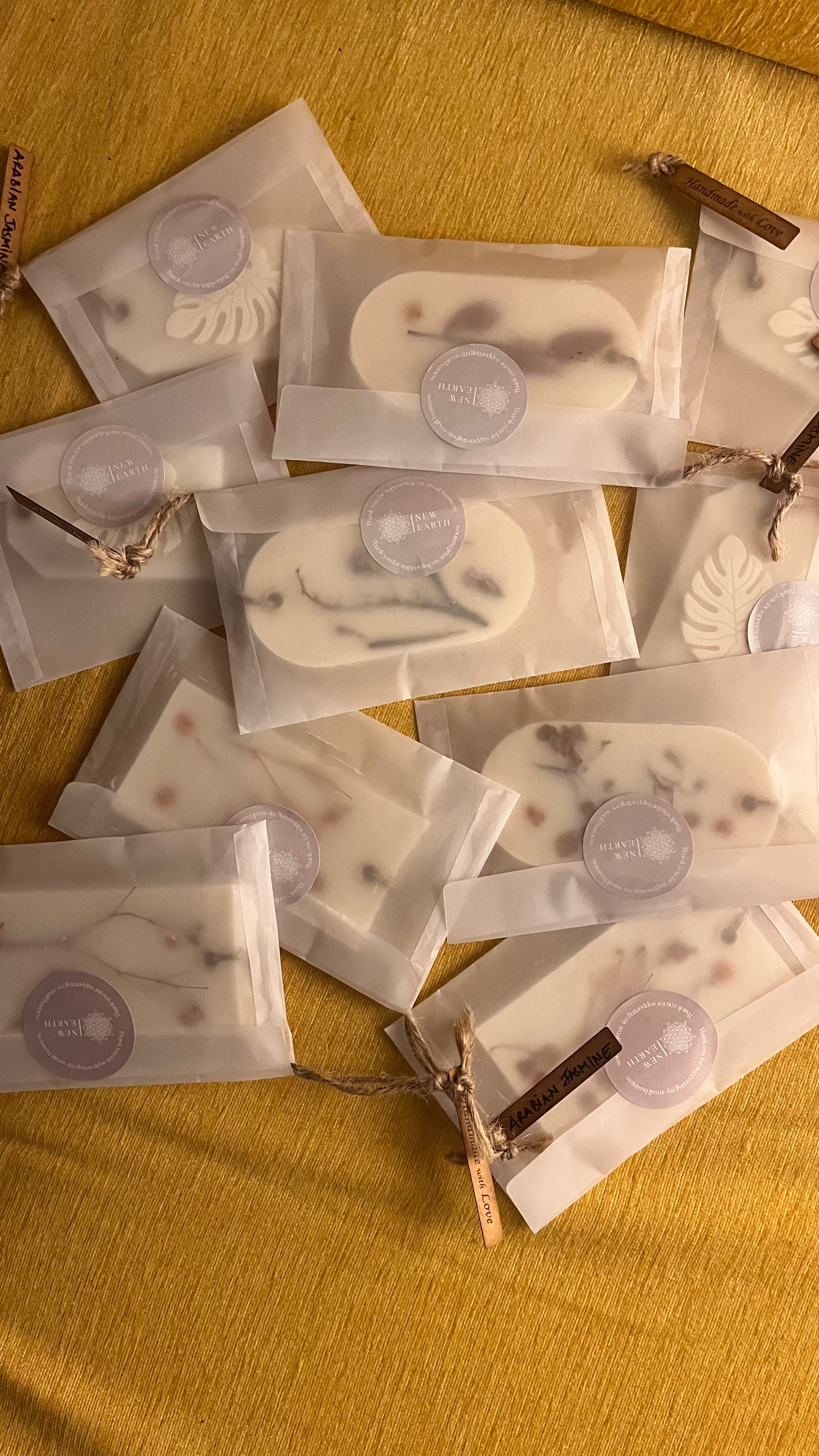 Scented Wax Sachets- Lavender/Lemongrass/ Arabian Jasmine