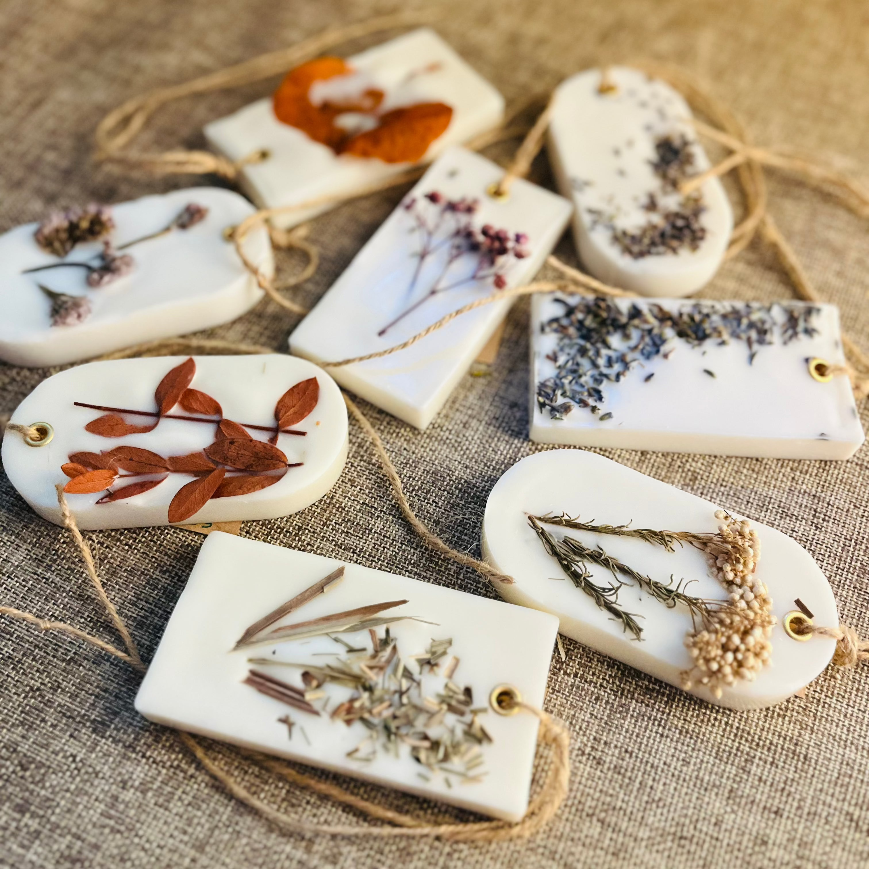 Scented Wax Sachets- Lavender/Lemongrass/ Arabian Jasmine