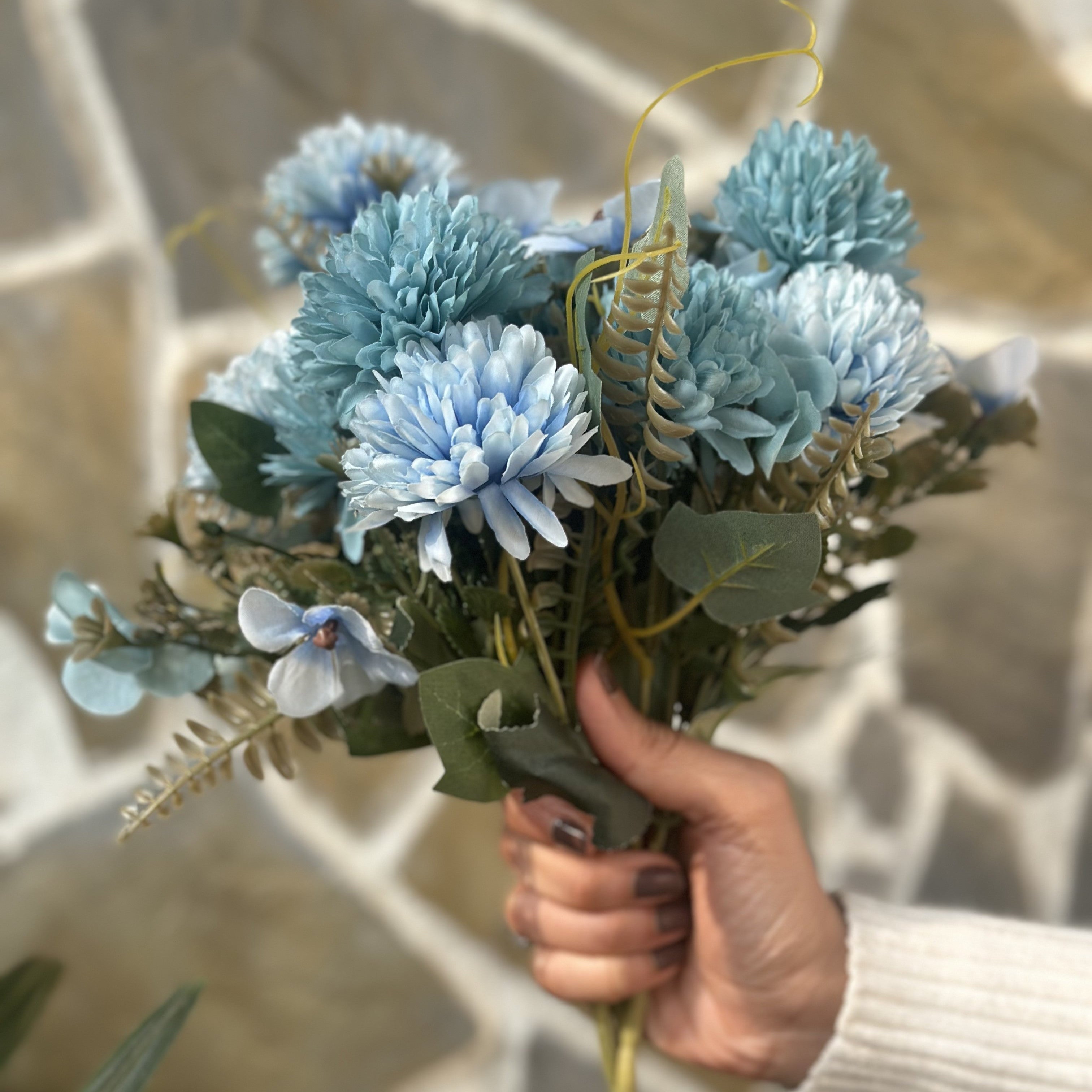 Ballum flower - blue