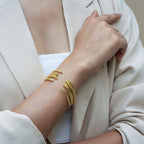 Empress Bangle - Peridot