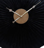 Amaya Decors Black & Gold Hammered Wall Clock