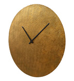 Amaya Decors Gold Small Hammered Wall Clock