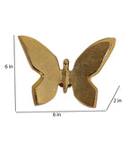 Amaya Decors Aluminium Butterfly Wall Art Set of 5