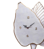Amaya Decors Double Leaf Wall Clock