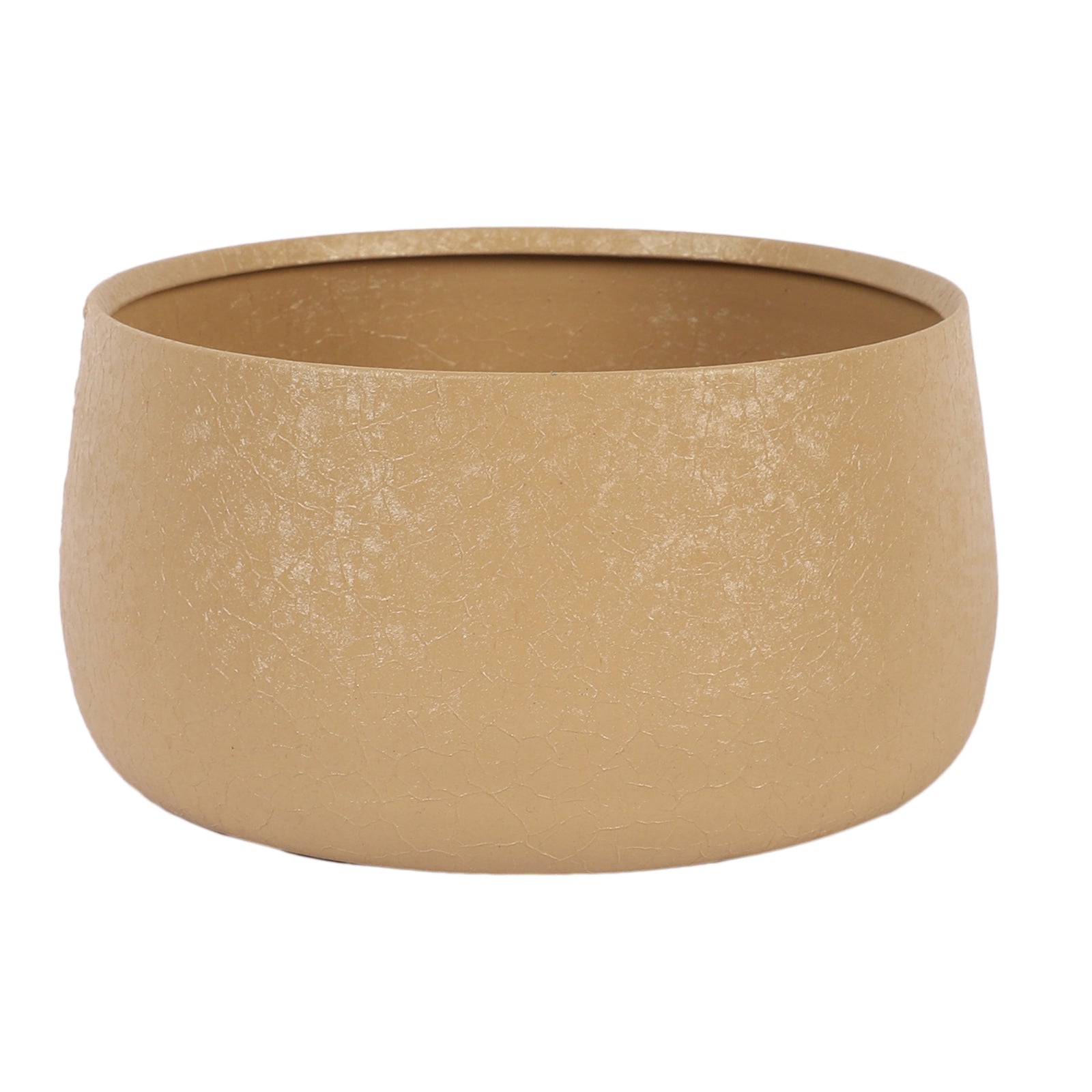 Amaya Decors Biege Bowl Textured Planter Set of 2