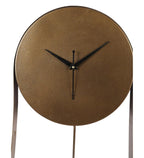Amaya Decors Brown Textured Pendulam Clock