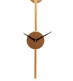 Amaya Decors Gold Slim Long Pipe Clock