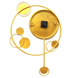 Amaya Decors Green & Gold Pendulam Clock