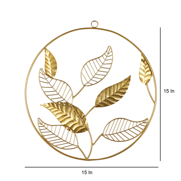 Amaya Decors Mango Leaves Wall Décor Set of 3