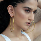 Kimberly Hoops - Gold