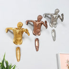 Amaya Decors Running Men Wall Decor Set of 3