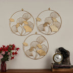 Amaya Decors Leaves Wall Décor Set of 3
