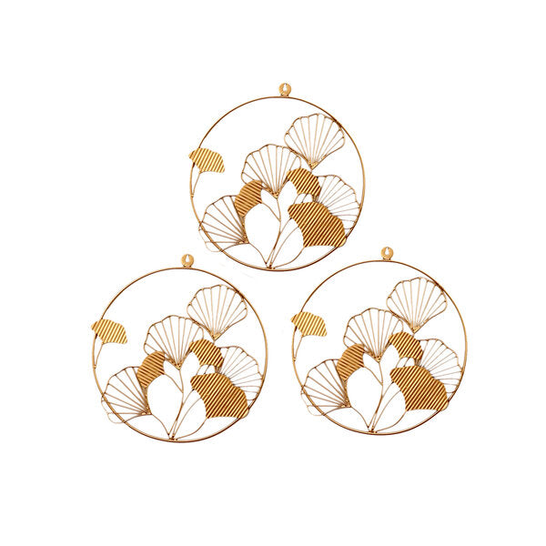 Amaya Decors Leaves Wall Décor Set of 3