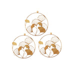 Amaya Decors Leaves Wall Décor Set of 3